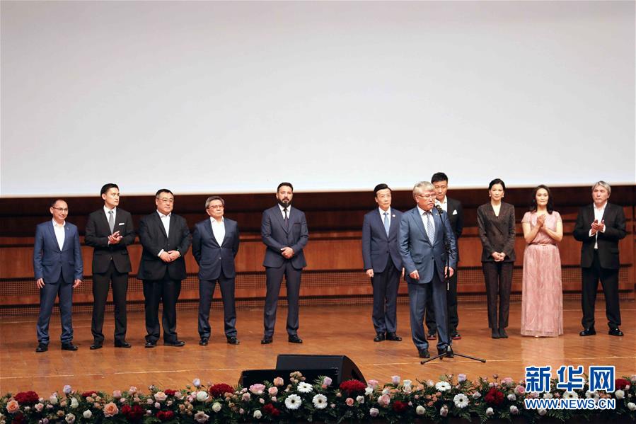 （國(guó)際&middot;圖文互動(dòng)）（1）中哈合拍影片《音樂(lè)家》在哈薩克斯坦首映