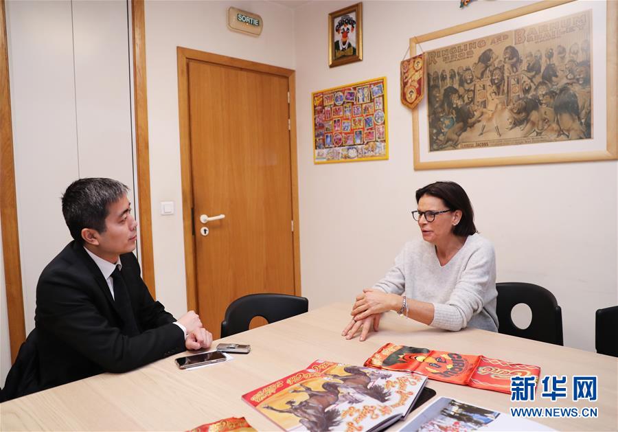 （國(guó)際&middot;圖文互動(dòng)）（1）專訪：馬戲是歐洲和中國(guó)跨文化交流的橋梁&mdash;&mdash;訪蒙特卡洛國(guó)際馬戲節(jié)主席、摩納哥公主斯蒂芬妮