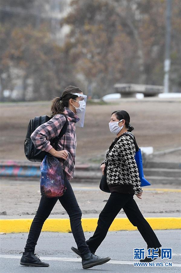 （國際疫情&middot;圖文互動）（3）智利首都圣地亞哥因疫情嚴(yán)重將實(shí)施封城