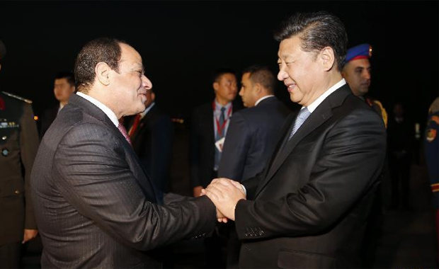 習(xí)近平抵達(dá)開羅開始對(duì)埃及進(jìn)行國(guó)事訪問(wèn)