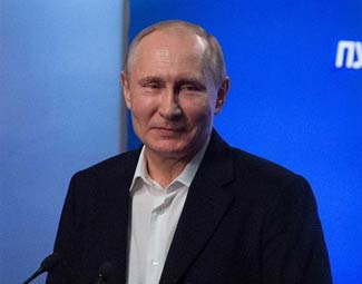 &ldquo;強大的總統(tǒng)，強大的俄羅斯&rdquo;