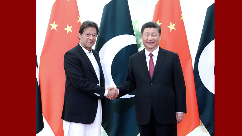 習(xí)近平會(huì)見巴基斯坦總理伊姆蘭&middot;汗