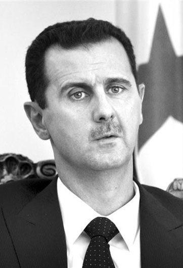 巴沙爾警告：動(dòng)武必?cái)? /></a>        
<p class=