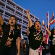 "封城"威脅泰國(guó)大選